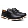 Imagem de Sapato Oxford Masculino Em Couro Brogue Moderno Kit Cinto Carteira