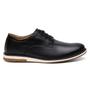 Imagem de Sapato Oxford Masculino Em Couro Brogue Moderno Kit Cinto Carteira