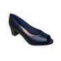 Imagem de Sapato Peep Toe Beira Rio Salto Baixo Grosso 4777400 Original