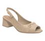 Imagem de Sapato Peep Toe Calcanhar Aberto Conforto Piccadilly 715016