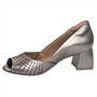 Imagem de Sapato Peep Toe Neftali Couro 55109