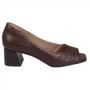 Imagem de Sapato Peep Toe Neftali Couro 56005