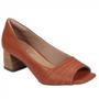 Imagem de Sapato Peep Toe Neftali Couro 56005