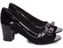 Imagem de Sapato Peep Toe Salto Grosso Baixo Arrasadora - 044-6379-111C_AR F078