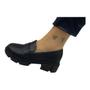 Imagem de Sapato Quiz 641747-20 Mocassim Oxford Casual Salto Tratorado Feminino