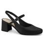 Imagem de Sapato Ramarim Salto Bloco Slingback  Preto 2417131-3