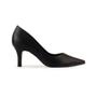 Imagem de Sapato Scarpin Bebecê Feminino Bico Salto Fino Confort Preto
