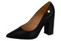 Imagem de Sapato Scarpin Classico Feminino Salto Grosso Color Vizzano 1285.400