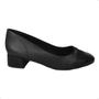 Imagem de Sapato Scarpin Comfortflex Social salto Robusto Fivela 95302