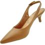 Imagem de Sapato Scarpin Feminino Casual Social Bico Fino Salto Baixo Vizzano 1122.806