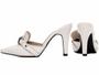 Imagem de Sapato Scarpin Feminino Mule Off White Salto Fino 9cm 67055C