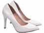 Imagem de Sapato Scarpin Feminino Off White Salto Fino 10cm 1625-00B