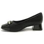 Imagem de Sapato Scarpin Feminino Piccadilly Salto Baixo Preto