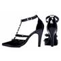 Imagem de Sapato Scarpin Feminino Preto Salto Fino 9cm 65054A