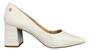 Imagem de Sapato Scarpin Feminino Salto Bloco 7cm  Bico Fino Offline