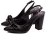 Imagem de Sapato Scarpin Feminino - Salto Grosso 8,5cm - Preto