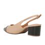 Imagem de Sapato Scarpin Feminino Vizzano Pelica Slingback Salto Bloco