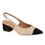 Imagem de Sapato Scarpin Feminino Vizzano Pelica Slingback Salto Bloco