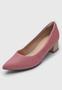 Imagem de Sapato Scarpin Piccadilly Conforto Salto Grosso e Médio 739015 Feminino-Blush(Rosa)