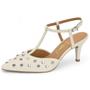 Imagem de Sapato Scarpin Salto Fino SlingBack Feminino Vizzano