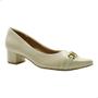 Imagem de Sapato scarpin social usaflex feminino branco off original 