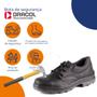Imagem de Sapato Segurança Amarrar Usafe Usas Bico Aco Obra Construção