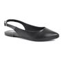 Imagem de Sapato Sling Back Moleca Casual Conforto Feminino Preto