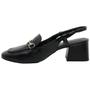 Imagem de Sapato Slingback Feminino Moderno Boneca Couro Lia Line