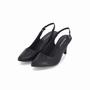 Imagem de Sapato Slingback Luiza Salto Alto Preto