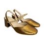 Imagem de Sapato Slingback Salto Bloco Strass Festa Social Ramarim