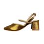 Imagem de Sapato Slingback Salto Bloco Strass Festa Social Ramarim