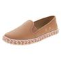 Imagem de Sapato Slip On Feminino Iate Casual Com Detalhe em Corda Moleca 5738.100