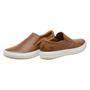 Imagem de Sapato Slip On Tênis Masculino Couro Legitimo Casual palmilha gel anti-impacto