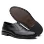 Imagem de Sapato Social Brogue Centuria Croco Em Couro Preto