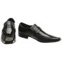 Imagem de Sapato Social Casual Masculino Bico Quadrado  Loafer Mocassim 1041