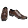 Imagem de Sapato Social Casual Masculino Bico Quadrado Oxford 1010