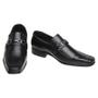 Imagem de Sapato Social Casual Masculino De Amarrar Sport Fino Conforto  Em Couro 3031