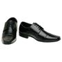 Imagem de Sapato Social Casual Masculino Tradicional Clássico Preto