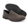 Imagem de Sapato Social Casual Nobuck Chocolate Elástico Br2 Footwear