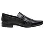 Imagem de Sapato Social Casual Preto Sapato Masculino Moderno em Couro SLZ REF-3021