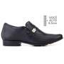 Imagem de Sapato Social Couro Masculino Jota Pe Grow Air Winne - Preto