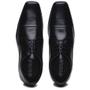 Imagem de sapato social de amarrar Elegante Casual Shoes Maker - Preto