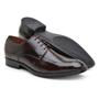 Imagem de Sapato Social Derby Jacometti Masculino Couro Liso Elegante