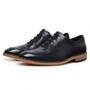 Imagem de Sapato Social Derby Pires Shoes Em Couro Detalhes Minimalista