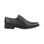 Imagem de Sapato Social em Couro Masculino Murilo Elástico Lateral Calce Fácil Brilho e Elegância Confortável