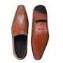 Imagem de Sapato Social Loafer em Couro Cor Caramelo Sapato Social Slip On