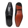 Imagem de Sapato Social Loafer em Couro Cor Preto Sapato Social Slip On