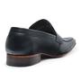 Imagem de Sapato Social Loafer em Couro Cor Preto Sapato Social Slip On