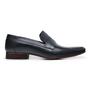 Imagem de Sapato Social Loafer em Couro Cor Preto Sapato Social Slip On