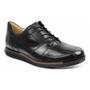 Imagem de Sapato social masculino conforto sandro moscoloni looper preto 40 black unica